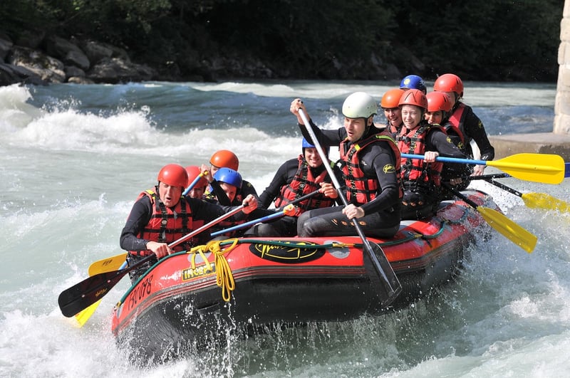 White-water rafting
